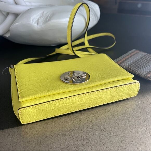KATE SPADE New York Newbury Lane Sally Yellow Crossbody Bag - Picture 6 of 12